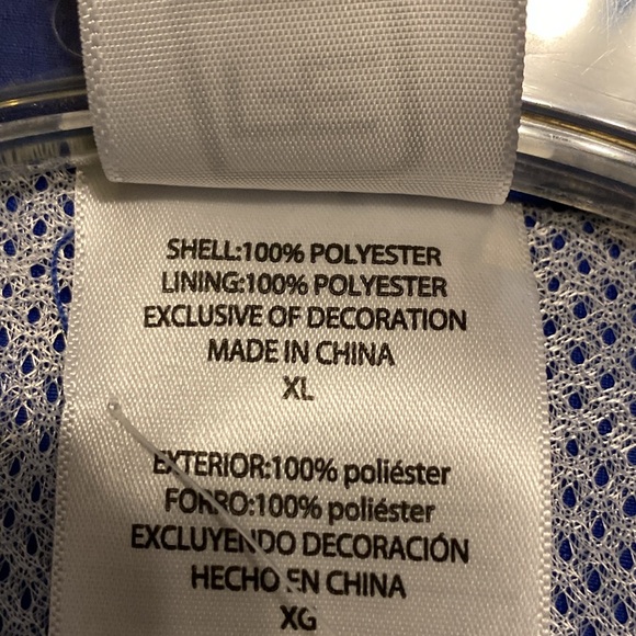 Pro Edge by Knights Apparel Men’s Jayhawks Short Sleeve Button Down Shirt - Picture 8 of 10